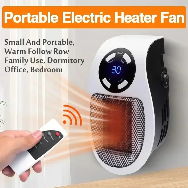 Electric Heater Portable Heater Heating Warm Air Blower Mini Radiator Home Office Warmer Machine for Winter